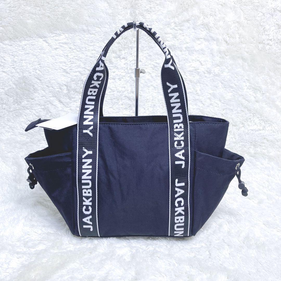 【新品タグ付】ジャックバニー ラウンドバッグ カートバッグ ブラック