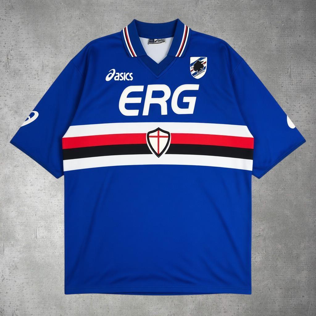 asics サンプドリア 03-04シーズン ユニフォーム 0-56-737