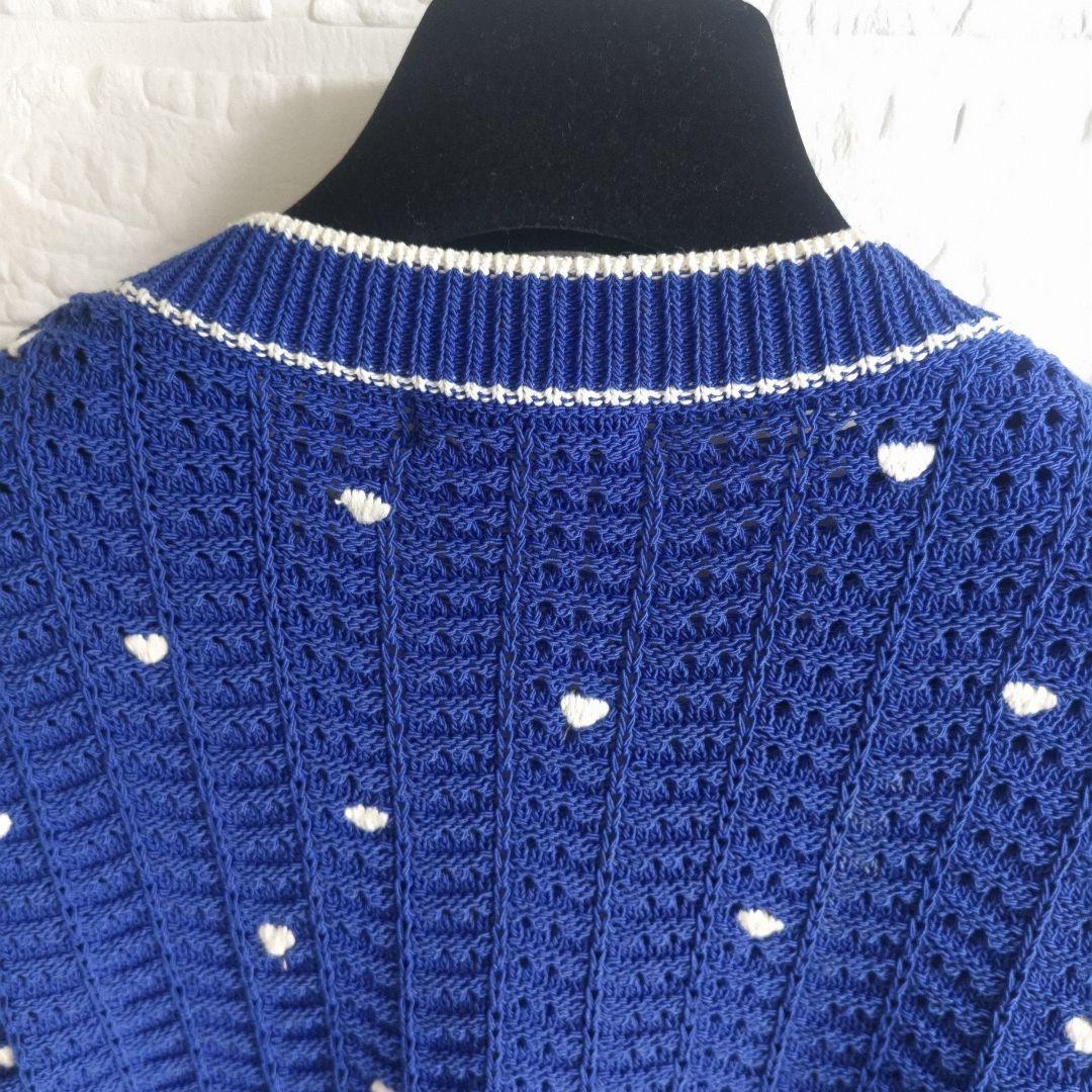 専用✨美品✨ ダブルスタンダードクロージング　ハート刺繍 Vネック カーディガン