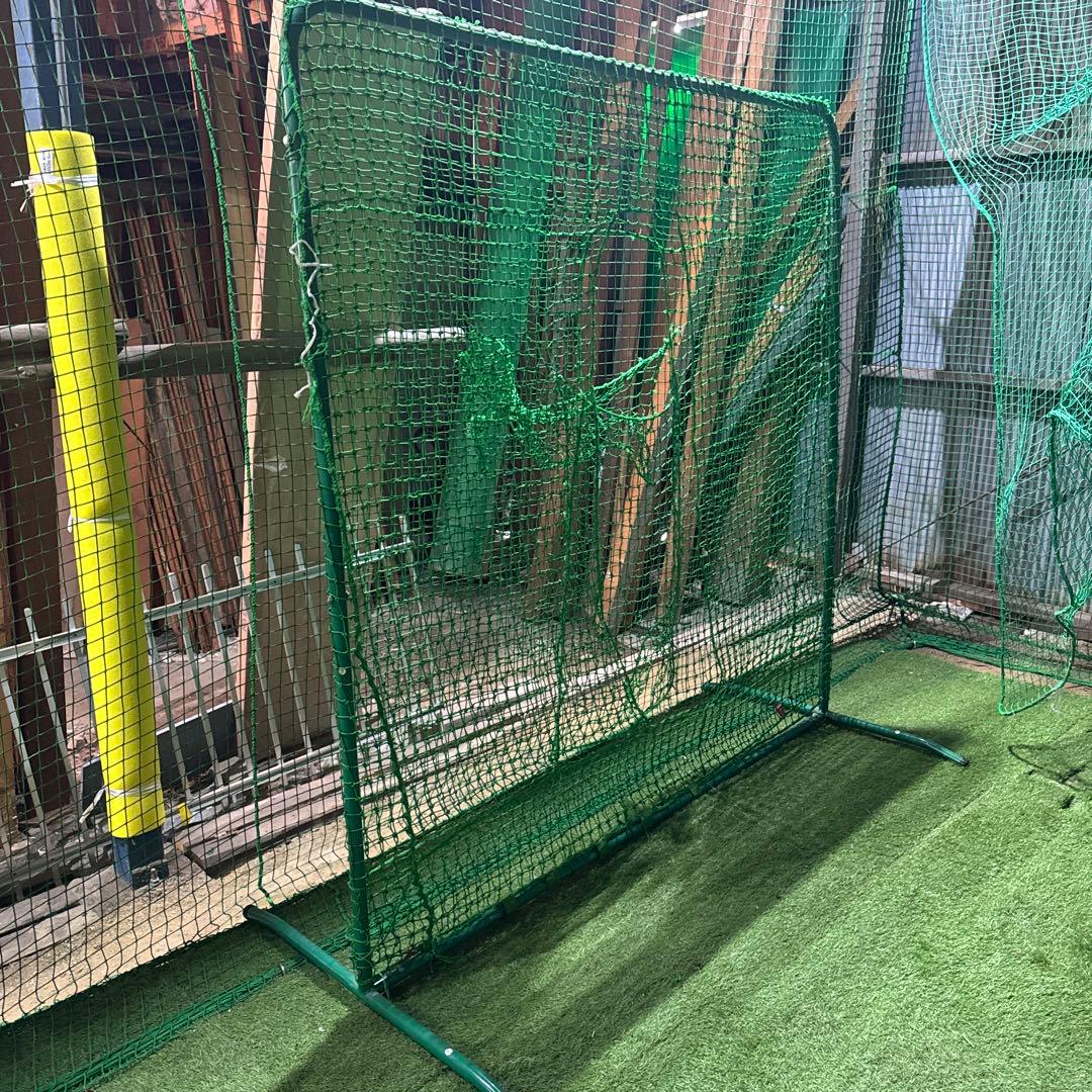 【引取限定】防球ネット　マシン用　穴あきネット