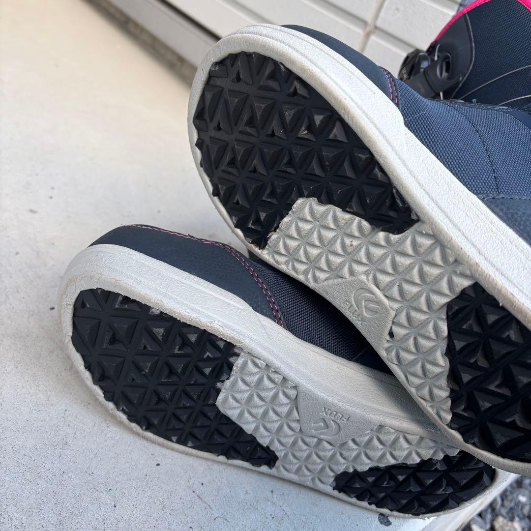 FLUX フラックス スノーボードブーツ レディース メンズ ネイビー/ピンク