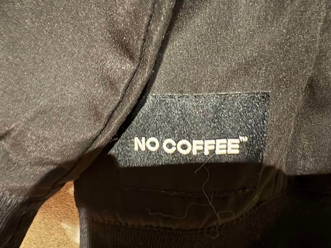 NO COFFEE クラブハウス　ブラックジャケット Mサイズ