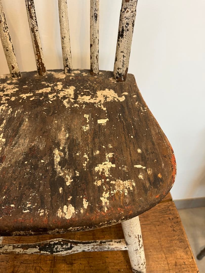 ペイントチェア ビンテージ アンティーク シャビー ジャンク