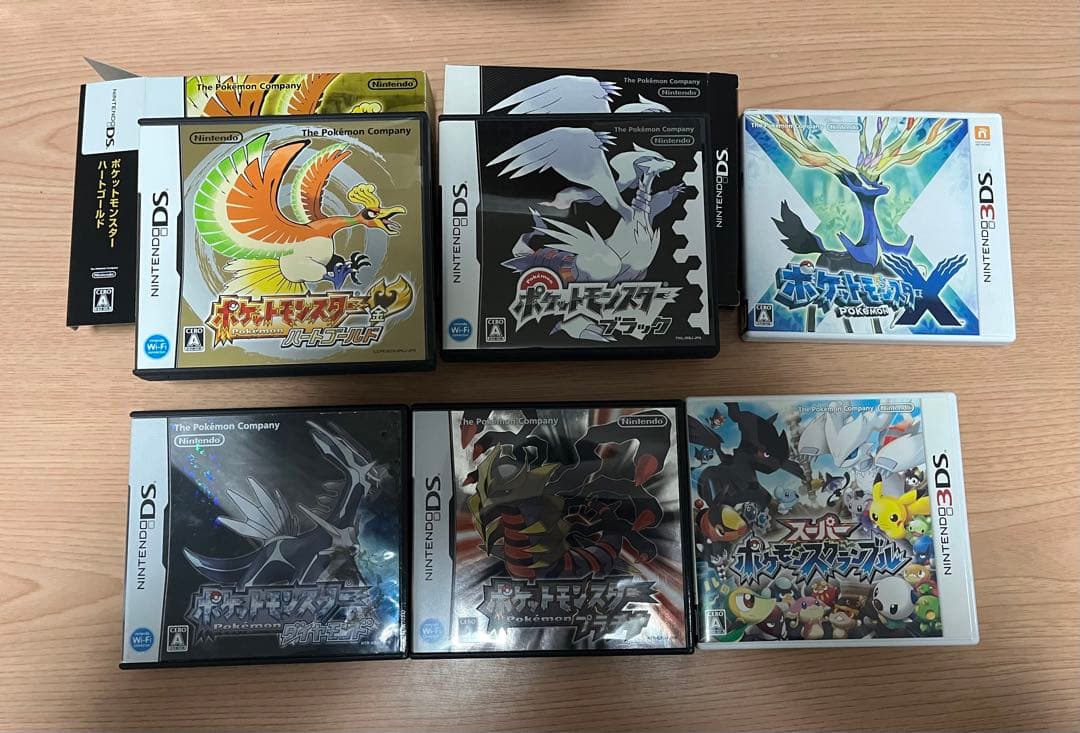 ポケットモンスターDS 3DSソフトまとめ売り