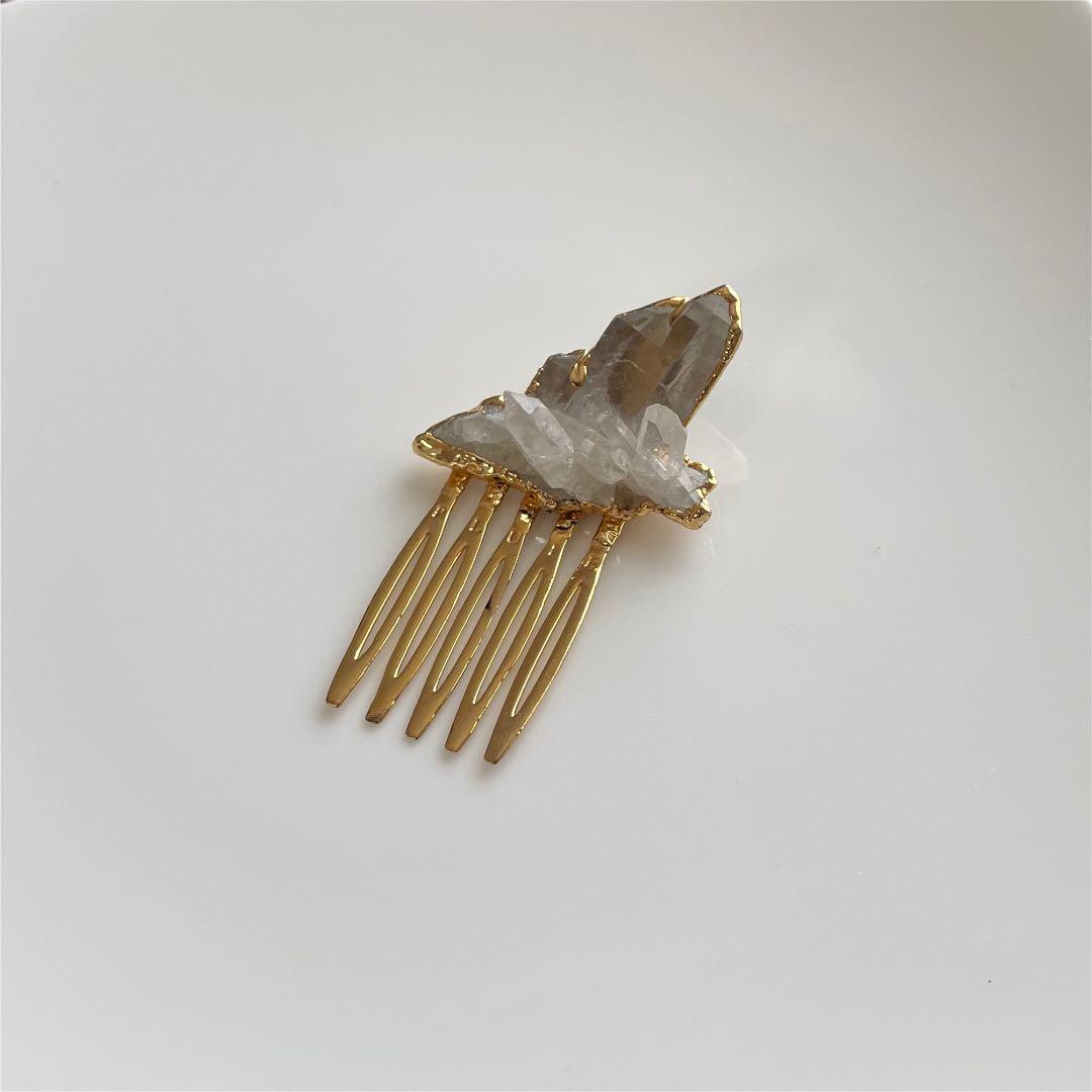 ★お値下げ中★プリュイ　クォーツ　コーム