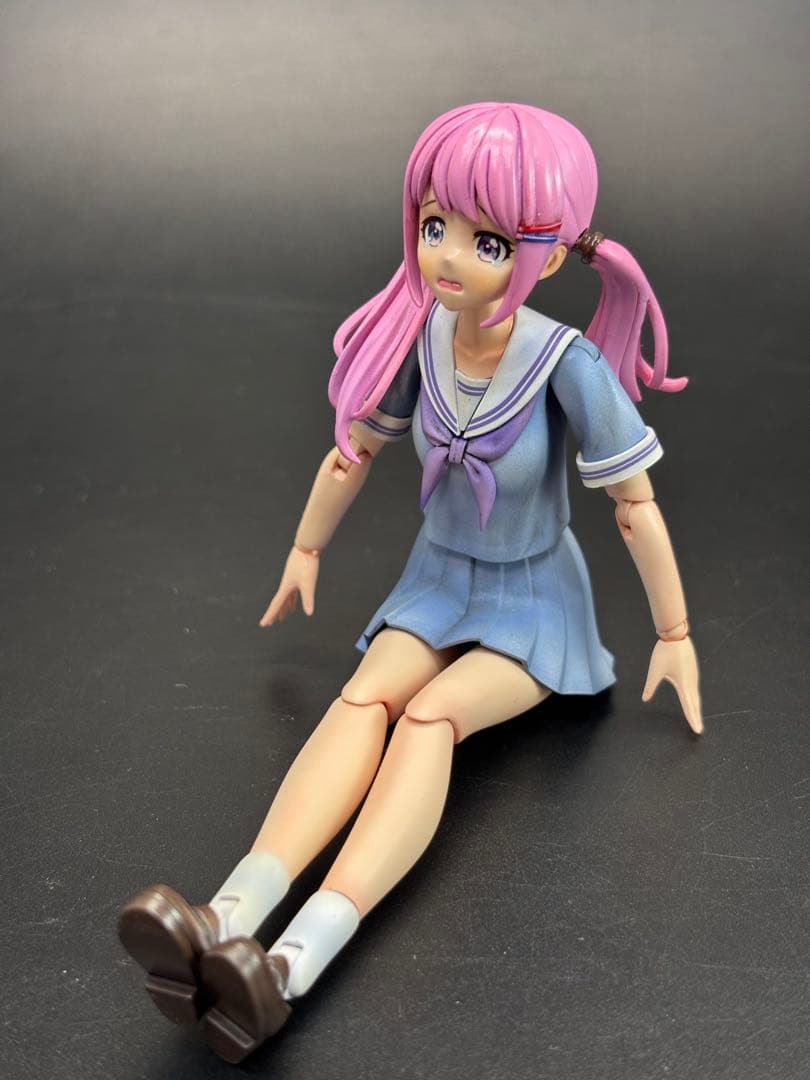 【塗装完成品】結城 まどか【桃桜高校・夏服】ドリーミングスタイル ミルキーマリン