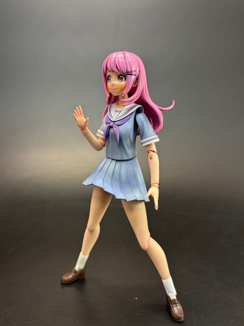 【塗装完成品】結城 まどか【桃桜高校・夏服】ドリーミングスタイル ミルキーマリン