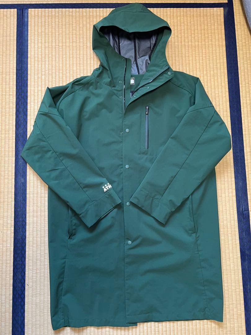 アスレタ ハードシェル　XO グリーン　原宿限定カラー　ナイロン　ジャケット