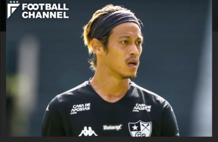 19-20 ボタフォゴ　アウェイ　本田圭佑　4番　正規品　当時物