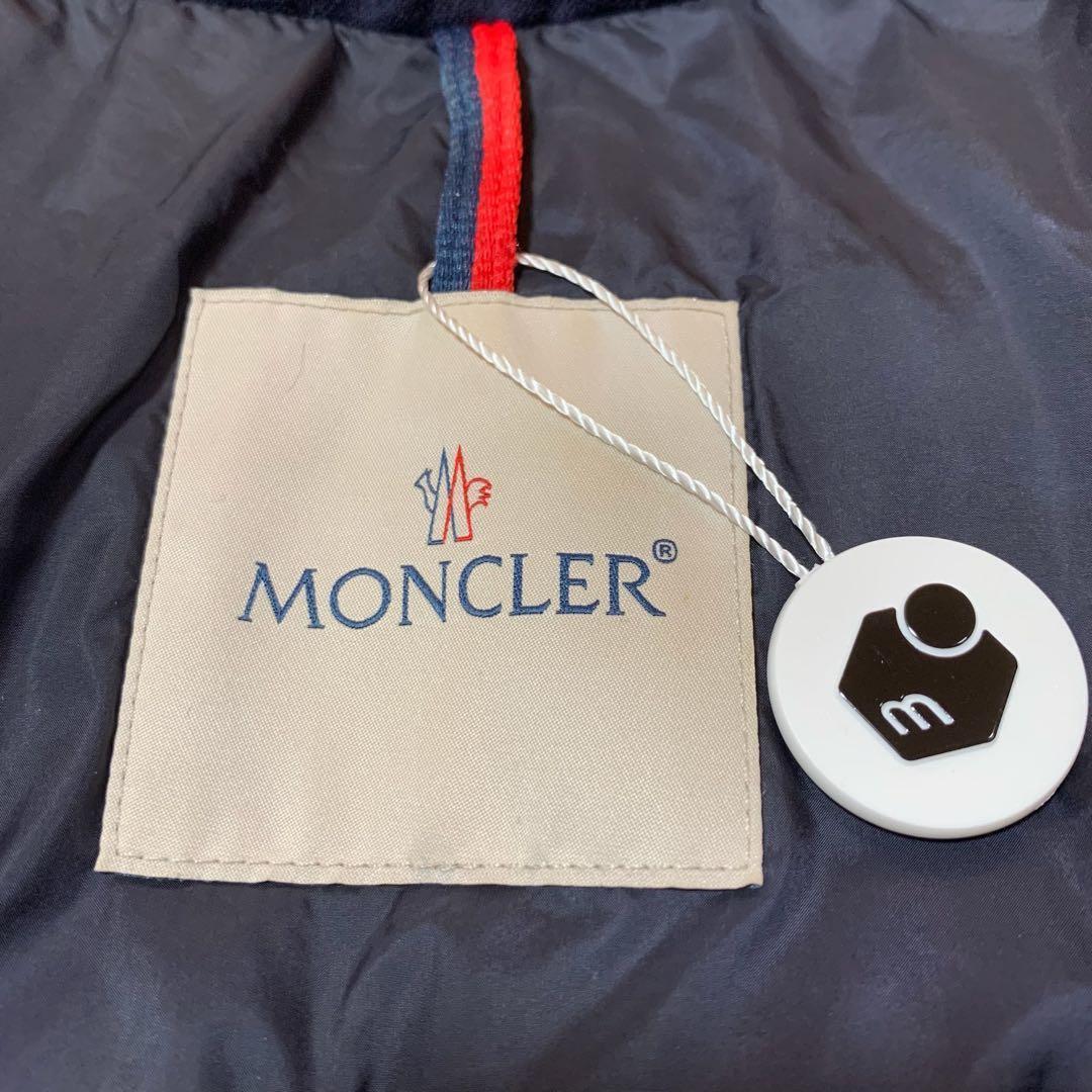 【鑑定済】モンクレール　 モンジュネーブル　ネイビー　1 クリーニング5D110
