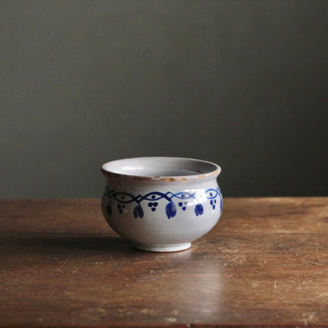欧州 茶碗 茶道具 古美術 古道具 アンティーク イングリッシュデルフト