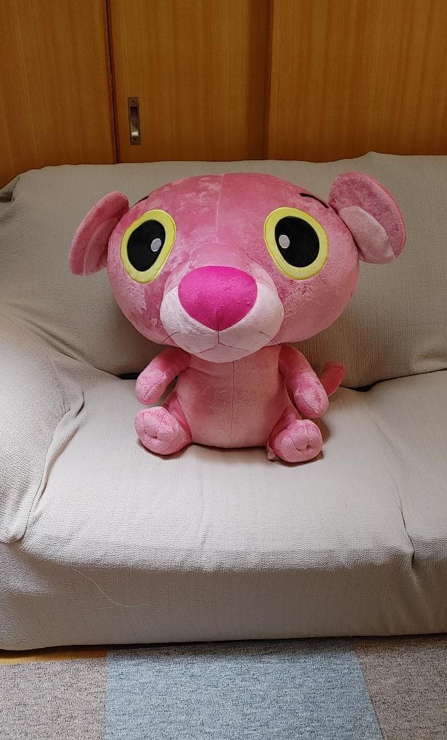 超巨大　激かわ　ピンクパンサー　ぬいぐるみ おまけ セット ②