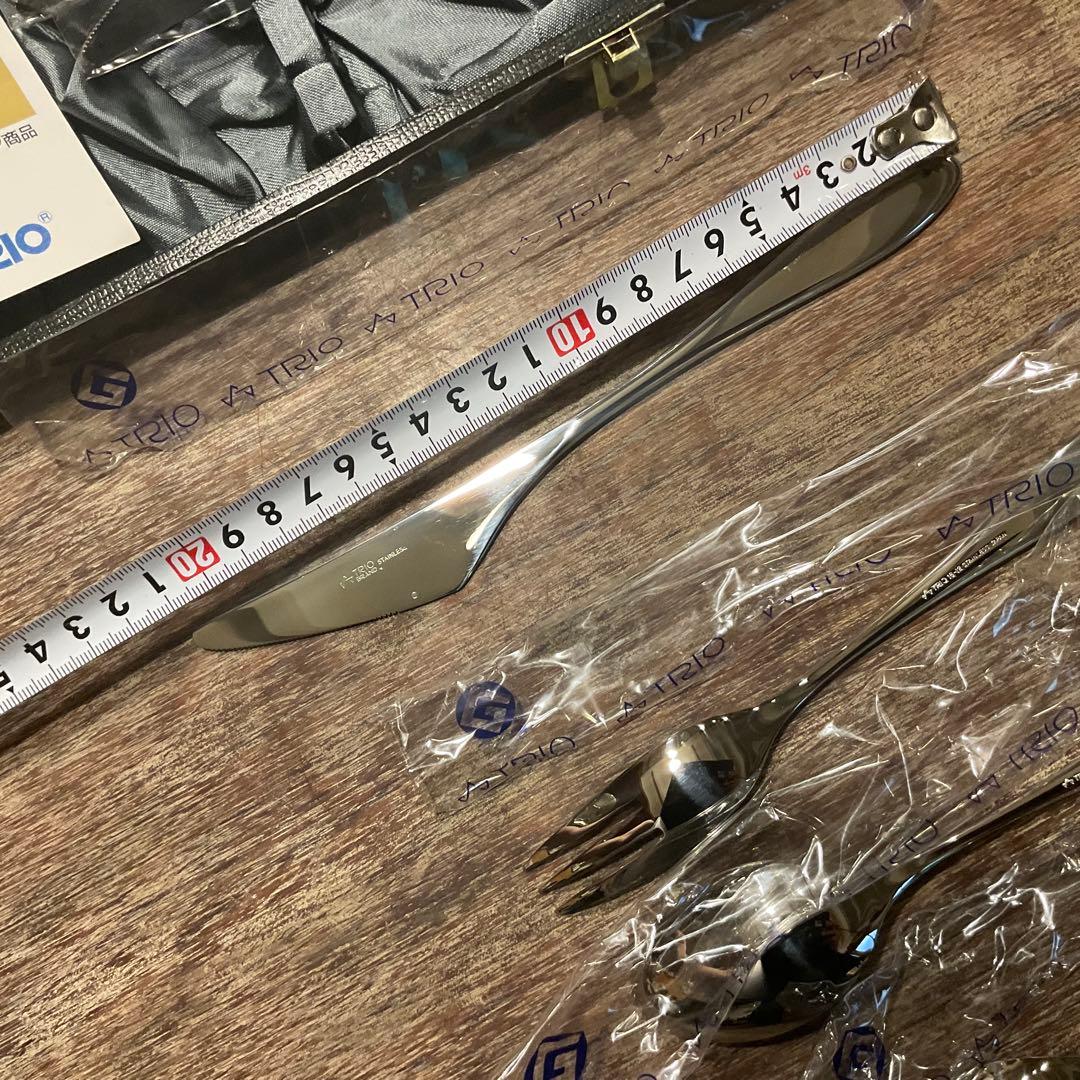 新品未使用！TRIO BRAND 18-12 ボレロ カトラリーセット 20本