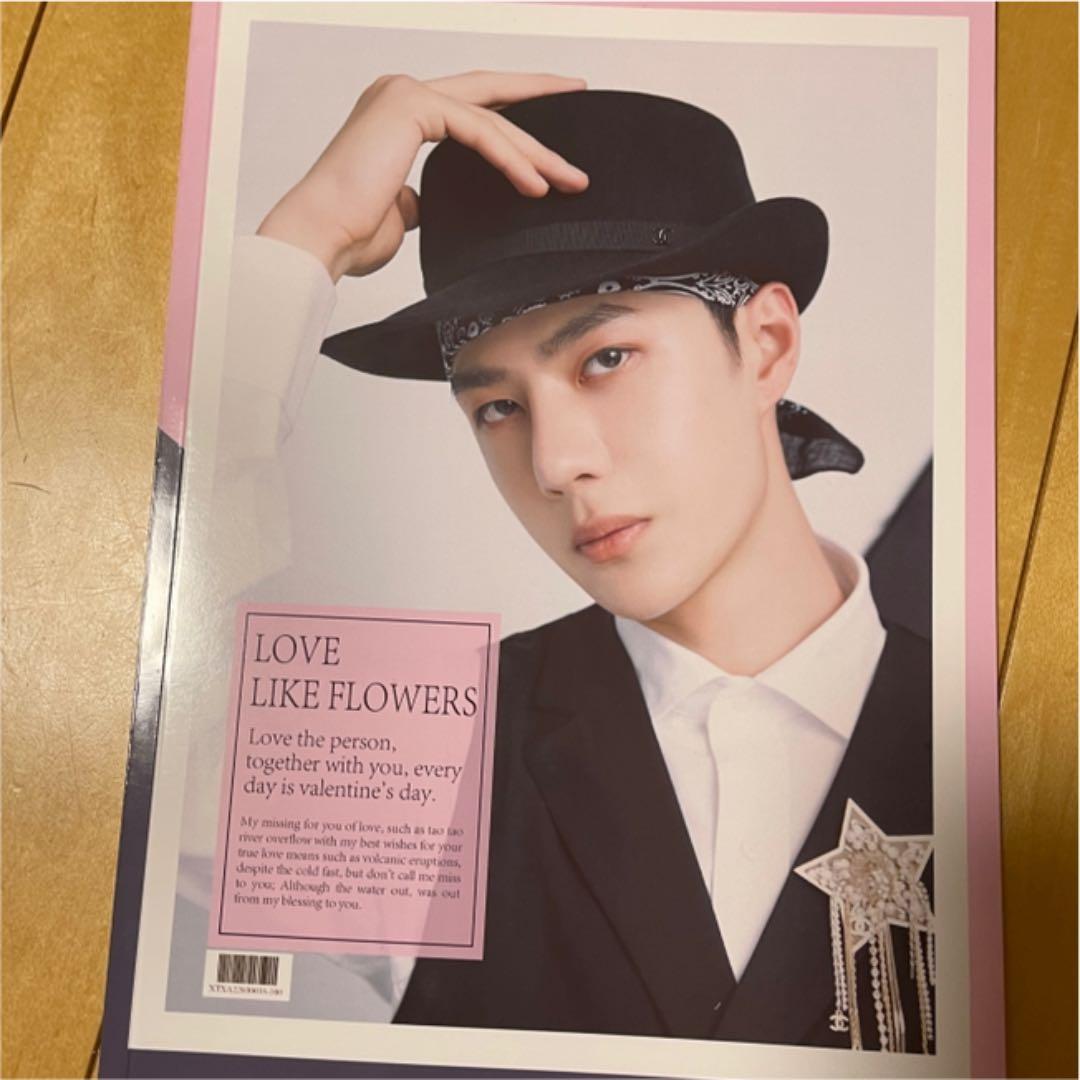 陳情令　王一博　写真集「LOVE LIKE FLOWER」