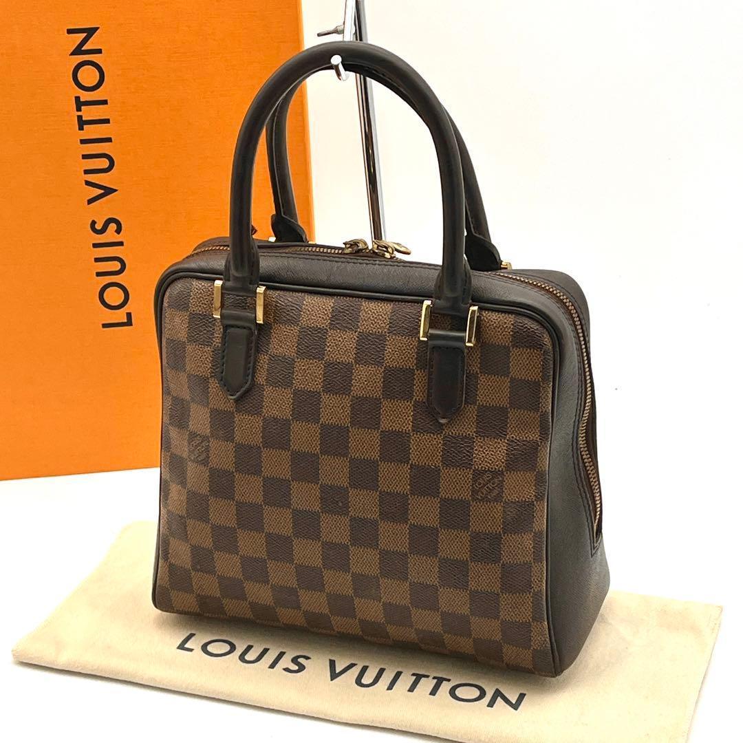 ルイヴィトン　ダミエ　エべヌ　ハンドバッグ　ブレラ　エベヌ ブラウン