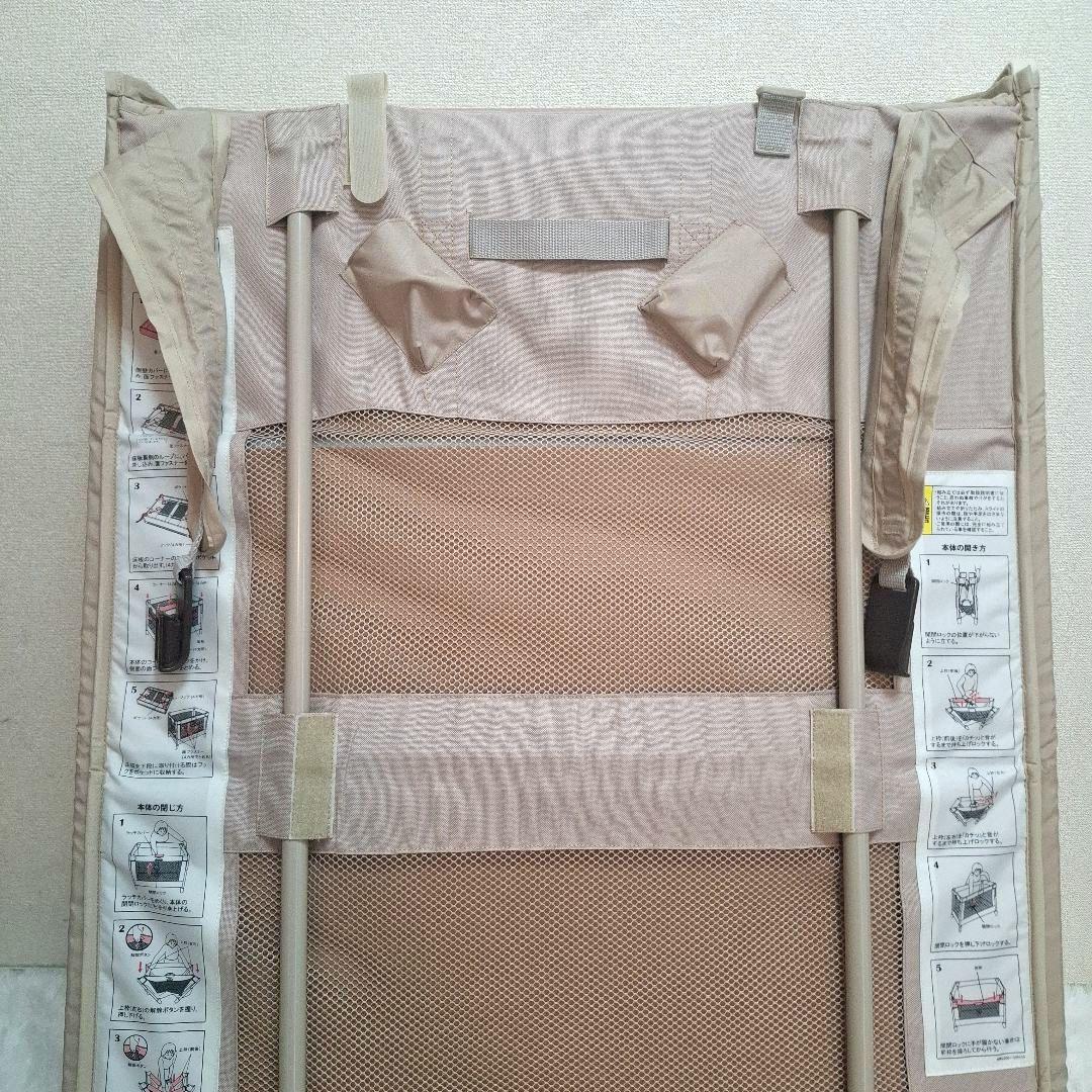 【美品】Aprica アップリカ ココネルエアー ベビーベッド ココア