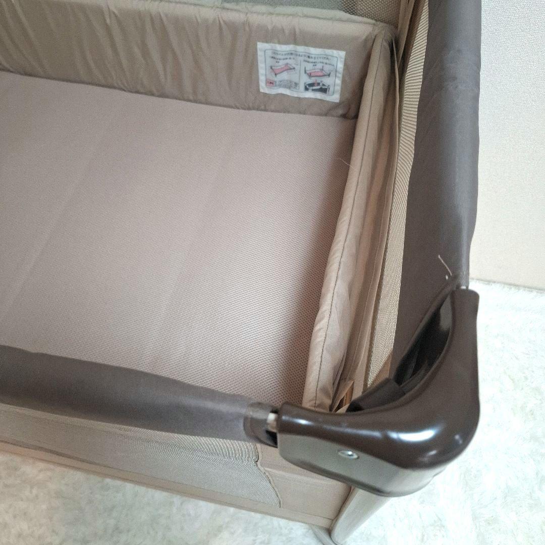 【美品】Aprica アップリカ ココネルエアー ベビーベッド ココア