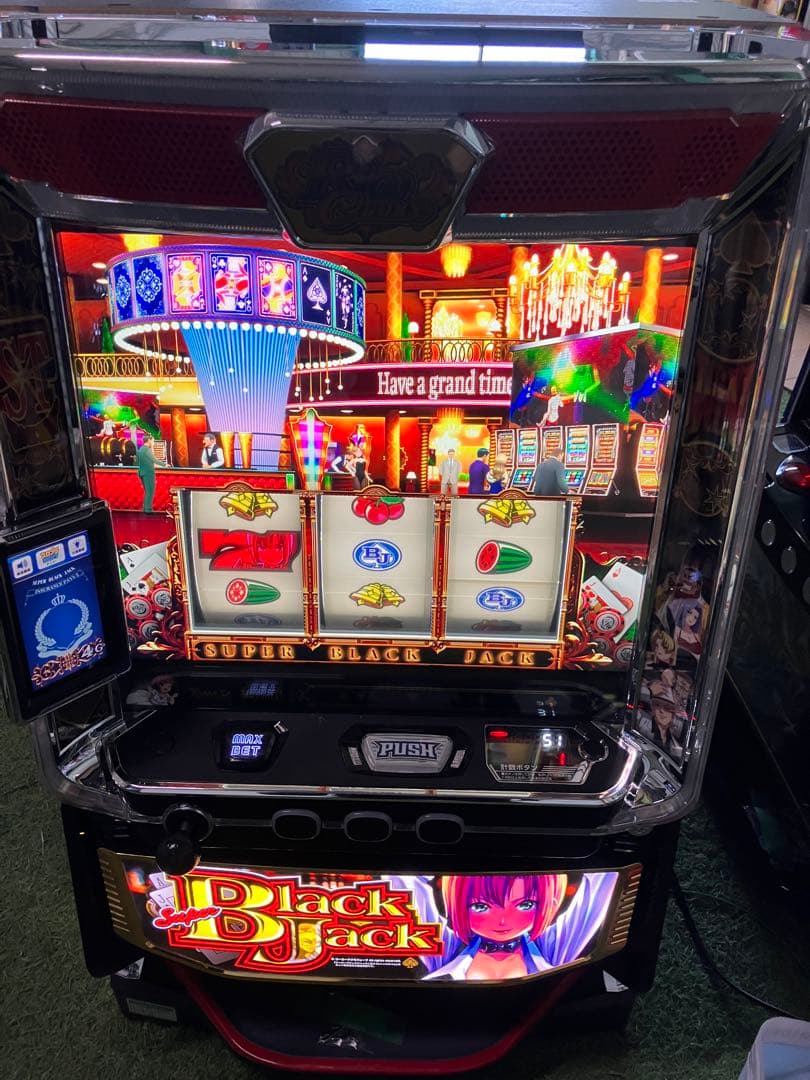 おすし　激安　スマスロ　スーパーブラックジャック　実機