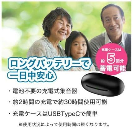 高感度耳あて集音器　型番: NK-701W