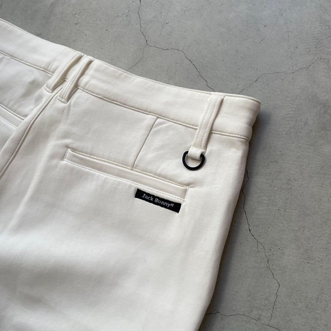 【美品】JACK BUNNY ジャックバニー ジョガーパンツ ホワイト メンズ4
