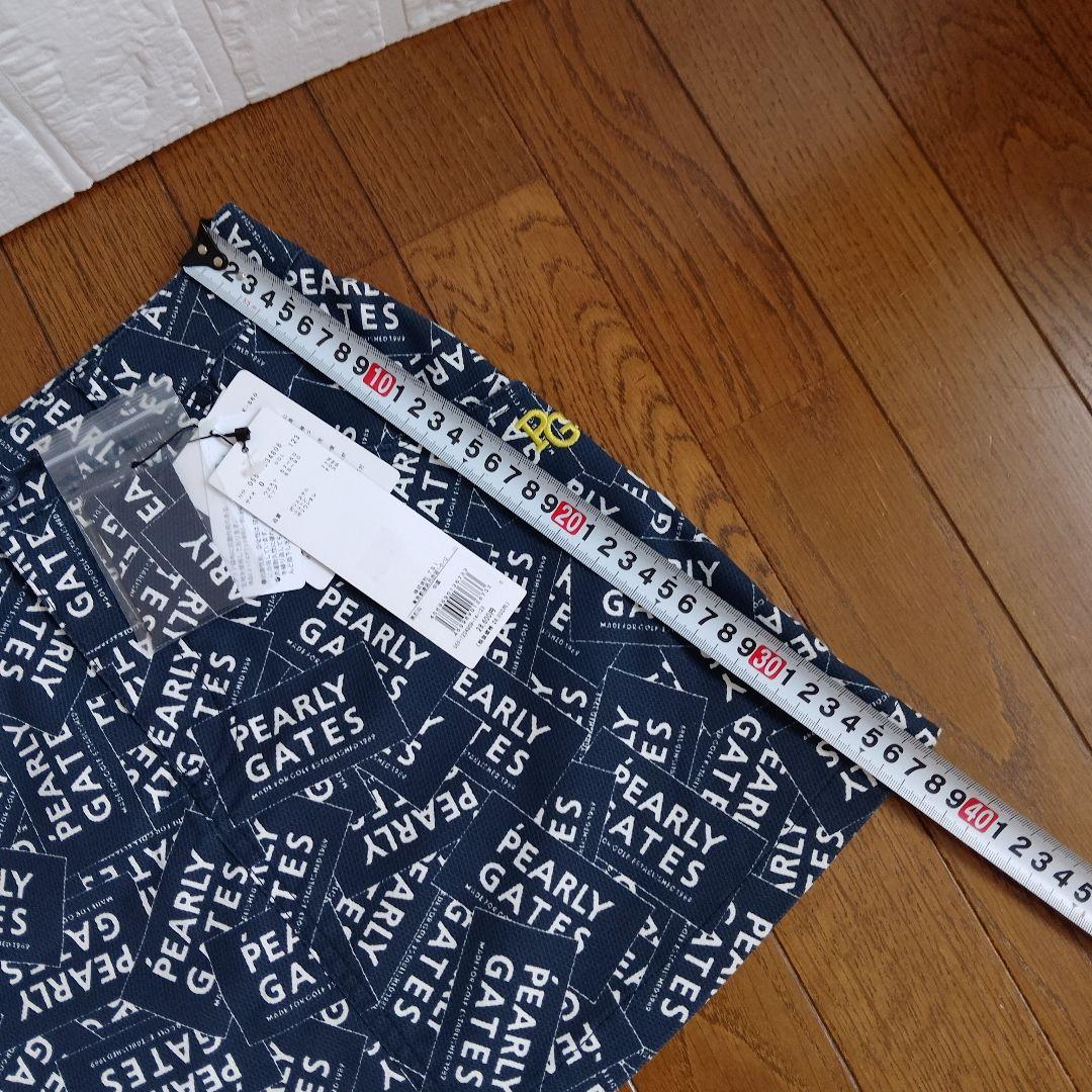 PEARLY GATES GOLF　ミニスカート ロゴプリントスカート サイズS