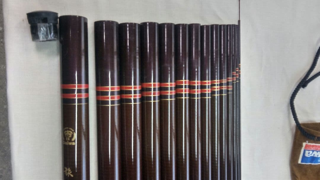 ダイワ振出2本セット　華厳・硬調53&旅路・中硬61