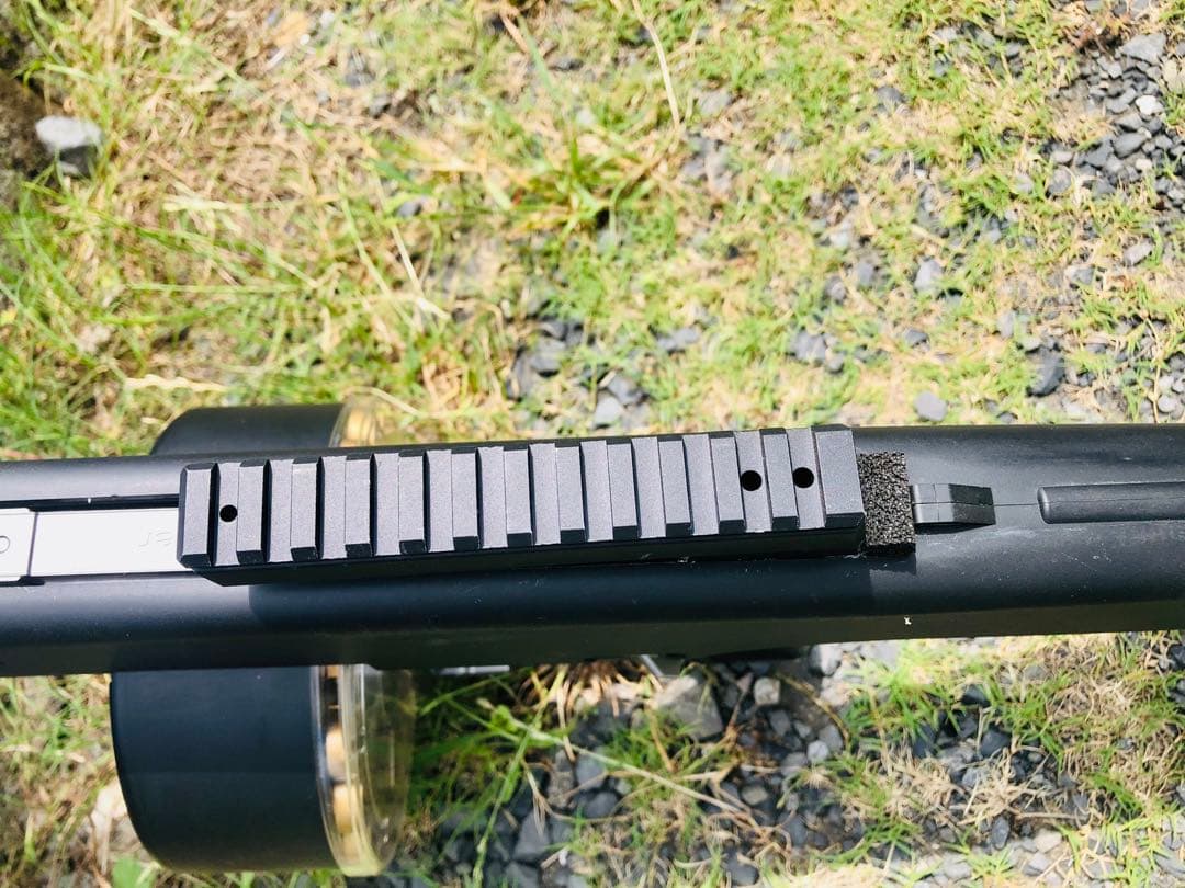 東京マルイ　電動ショットガン　AA-12 ドラムマガジン　専用マウント装着　中古