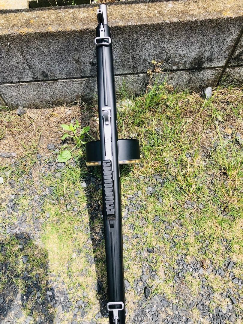 東京マルイ　電動ショットガン　AA-12 ドラムマガジン　専用マウント装着　中古