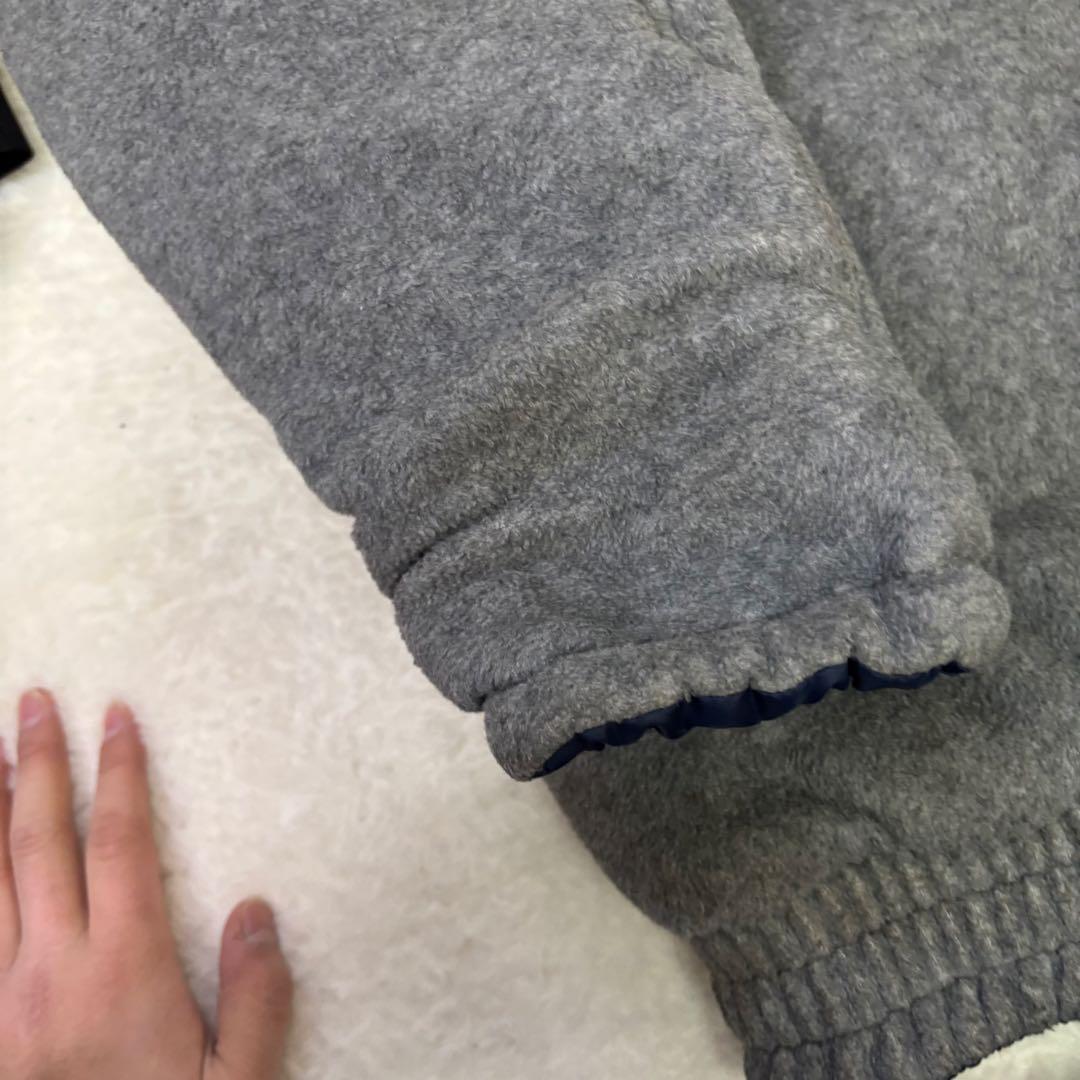 90s 美品　NIKE ビッグスウッシュ　 リバーシブル　フリースジャケット