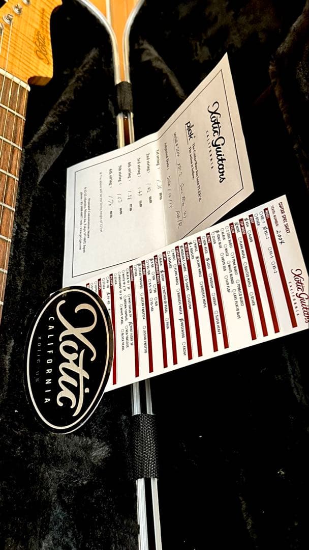 【レア仕様】Xotic XSC-2 Sonic Blue LSLピックアップ搭載