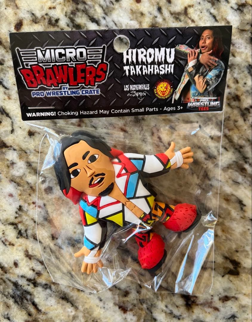 【激レア】LIJ マイクロブロウラー 5体セット 米国限定 NJPW公式