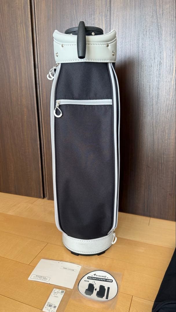 【2in1】ルコックゴルフ セルフクラブケース内蔵キャディバッグ