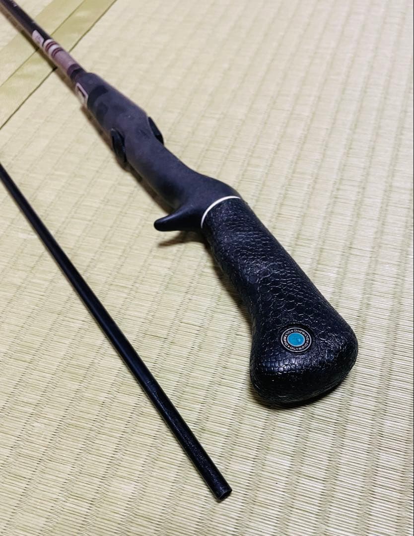 オリムピック　スーパートラウトライト　195C ベイトロッド　ガングリップ