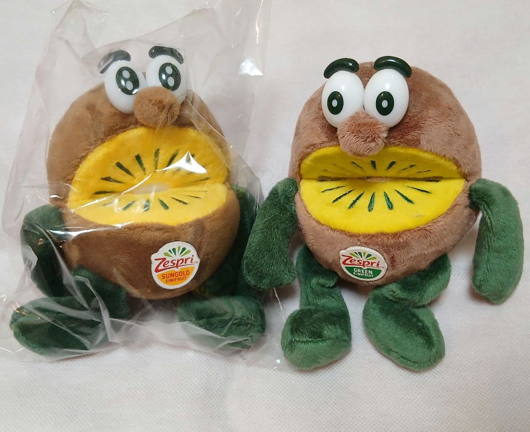 【非売品】キウイブラザーズ　小サイズ　ぬいぐるみ　2体セット