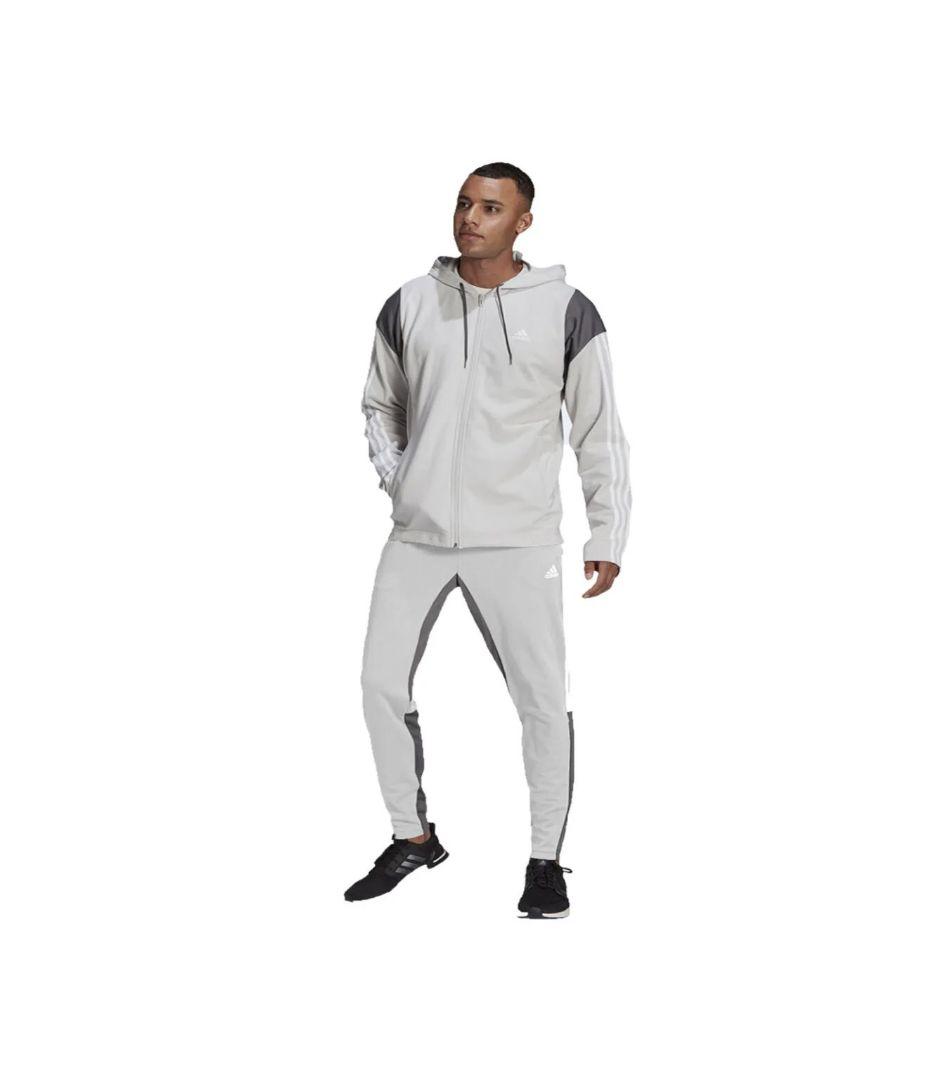 【新品・稀少サイズ4XO】アディダススポーツウェアリブインサートトラックスーツ