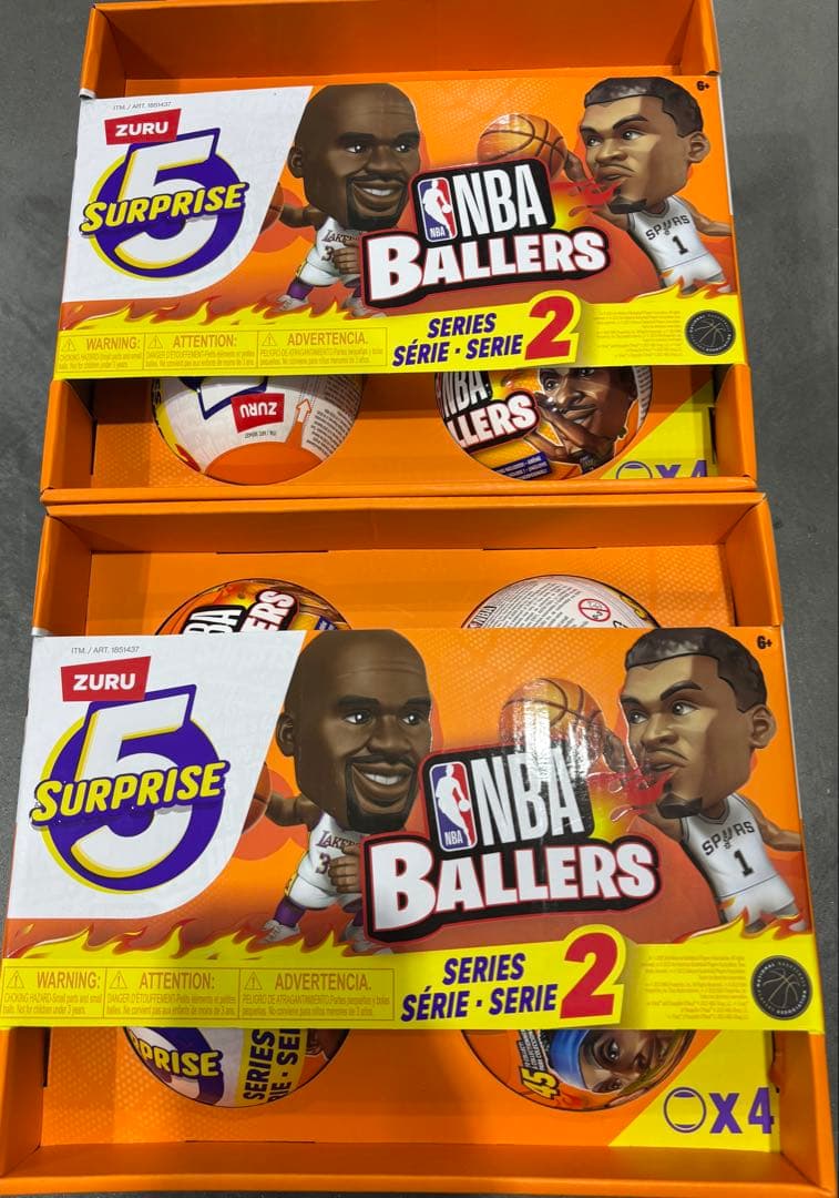 ZURU NBA Ballers Series 4個入り2セット