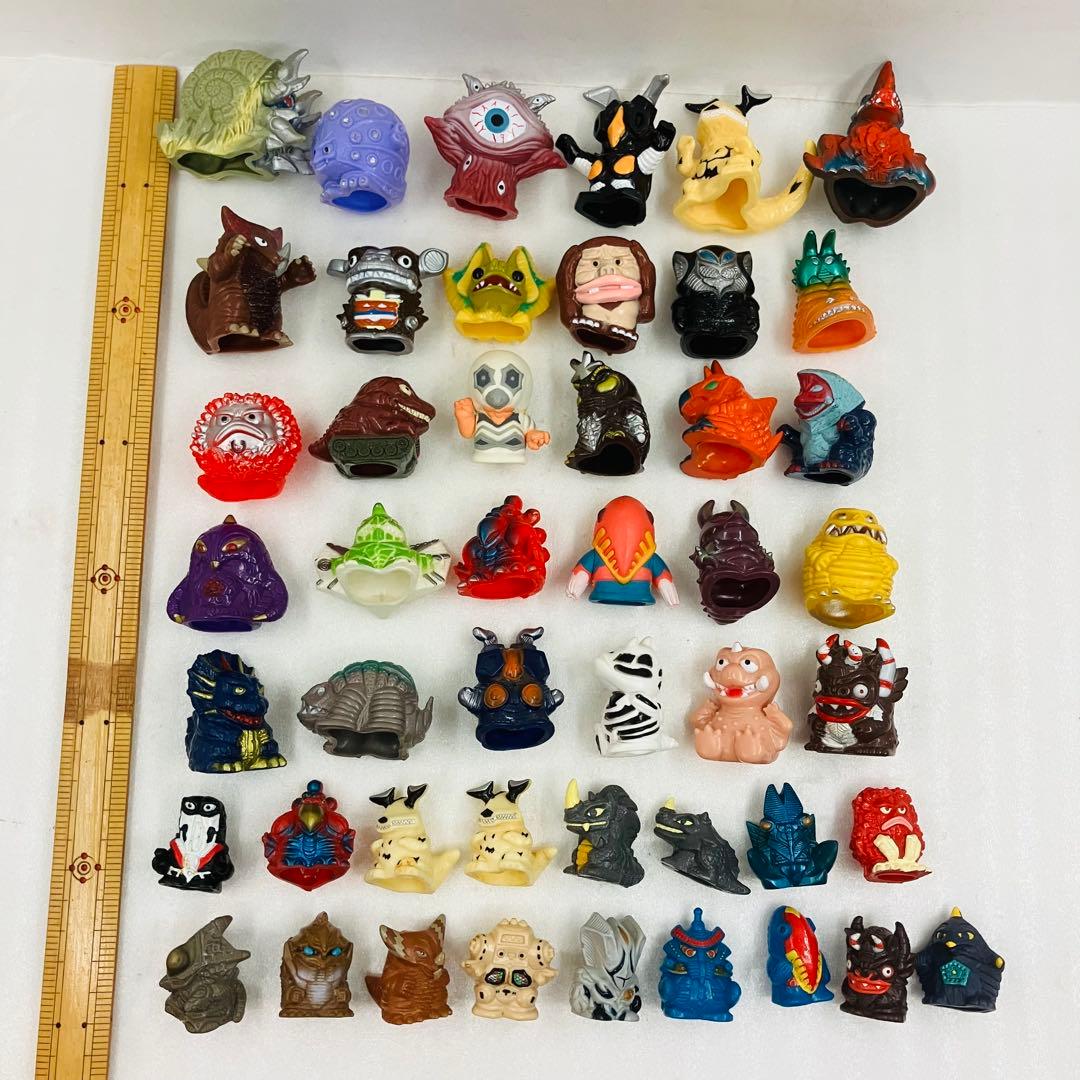 当時物／レア ウルトラマン 指人形 47個 まとめセット 怪獣