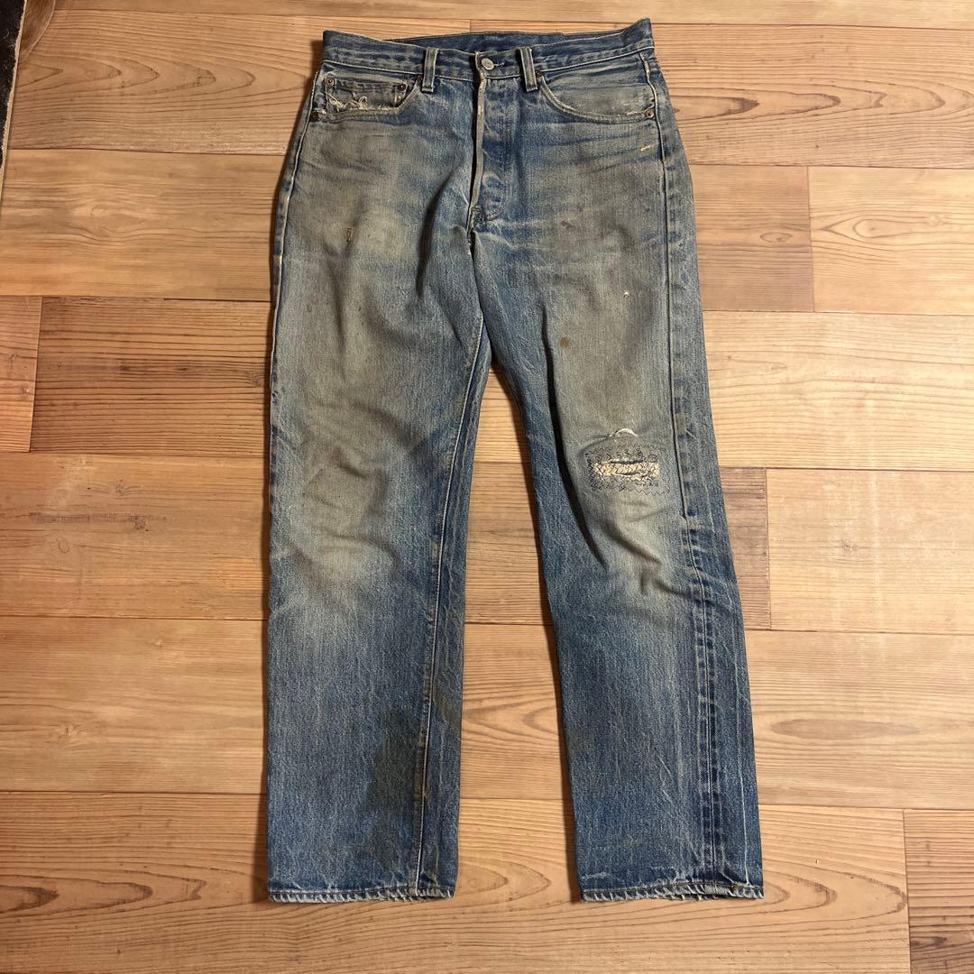 levis 501 66後期 W33 L33 ヴィンテージ 赤耳 70s