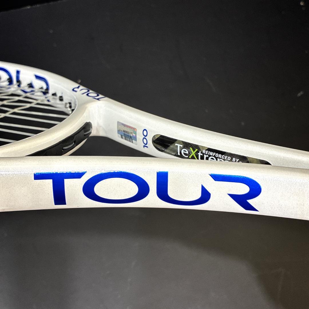prince　tour 100 プリンス　ツアー　硬式テニスラケット　カバー付き