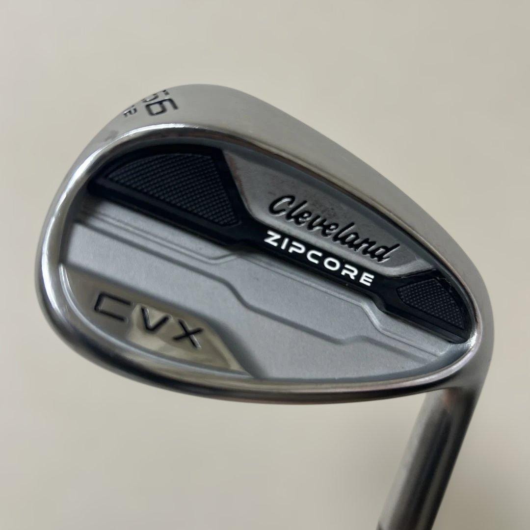 Cleveland ZIPCORE CVX56°:12°硬さＳウェッジカバー付