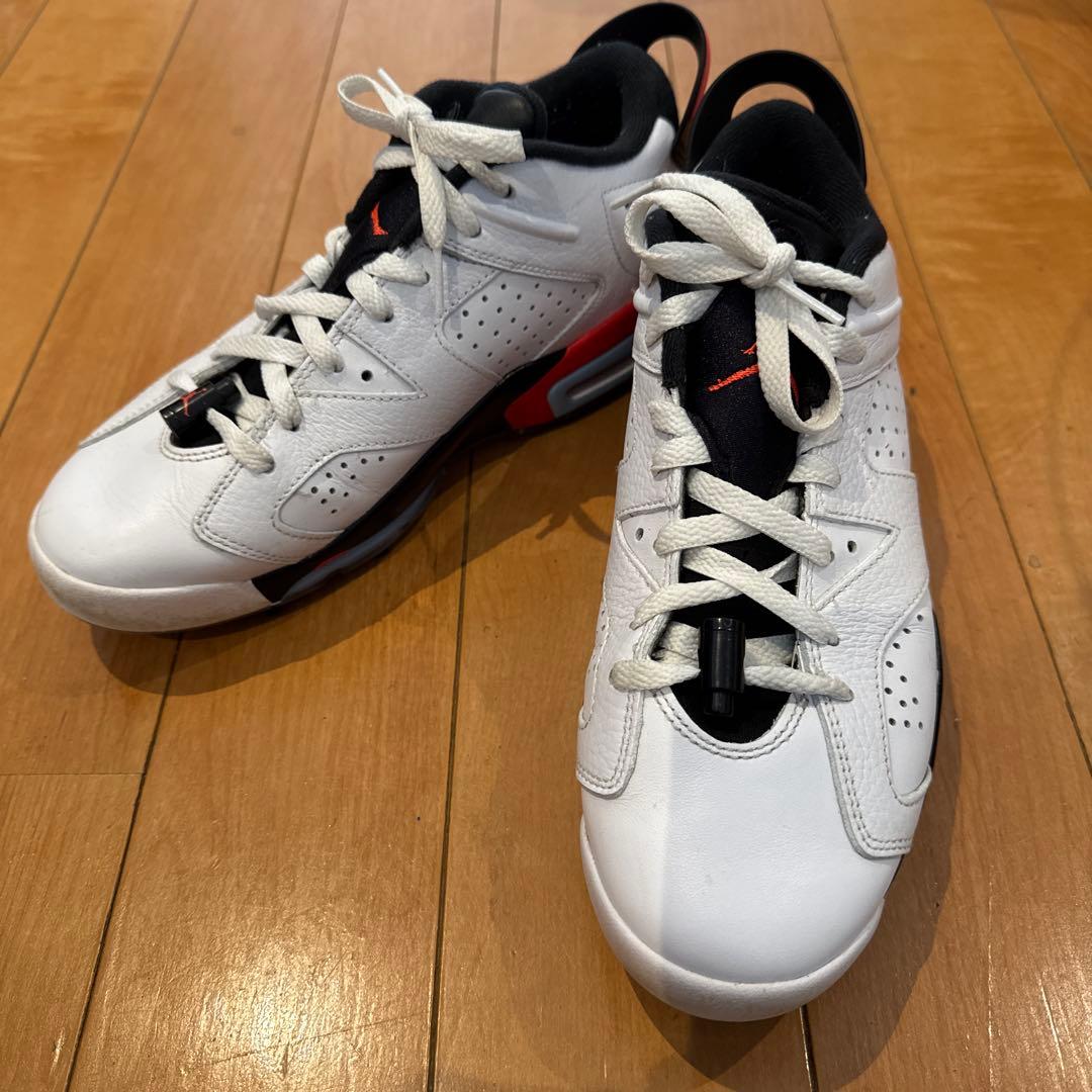 Jordan 6ゴルフシューズ ホワイト/ブラック/レッド