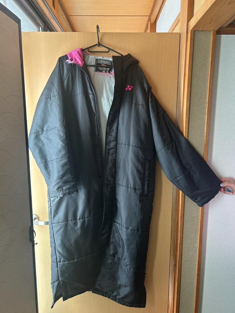 yonex ヨネックス　 ベンチコート ブラック