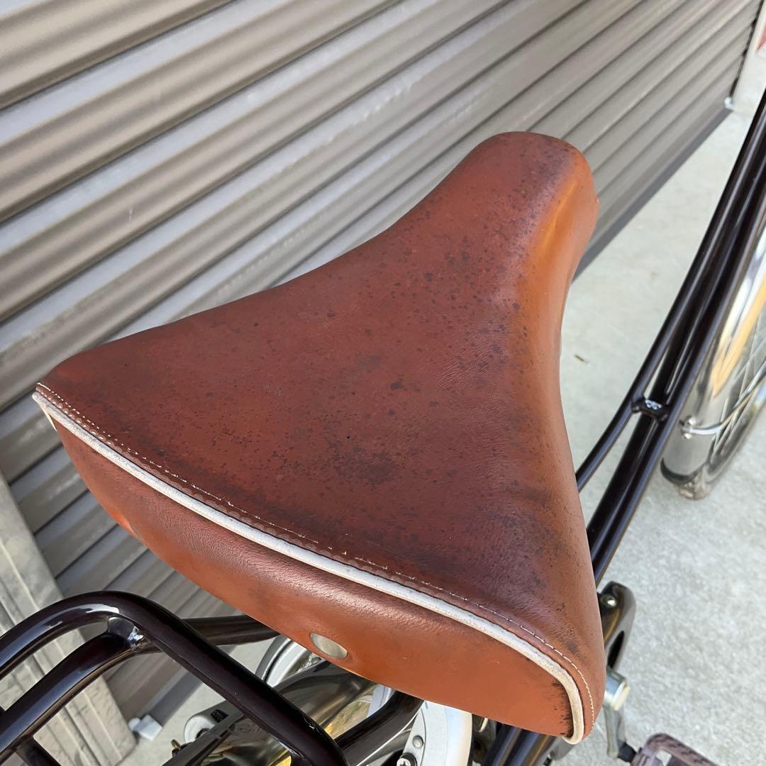 ママチャリ自転車 27インチ 身長155センチから カゴ/鍵/オートライト付き