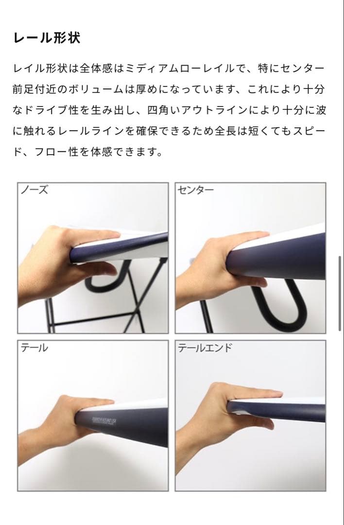 TOMO REVO ショートボード FCS