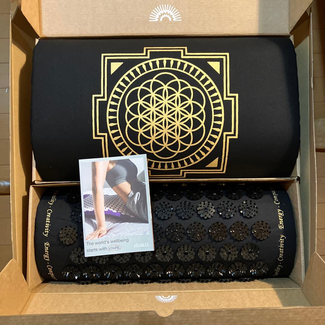 A*a様 SHAKTI シャクティ マット&ピロー❤︎正規品ブラック❤︎即日発送