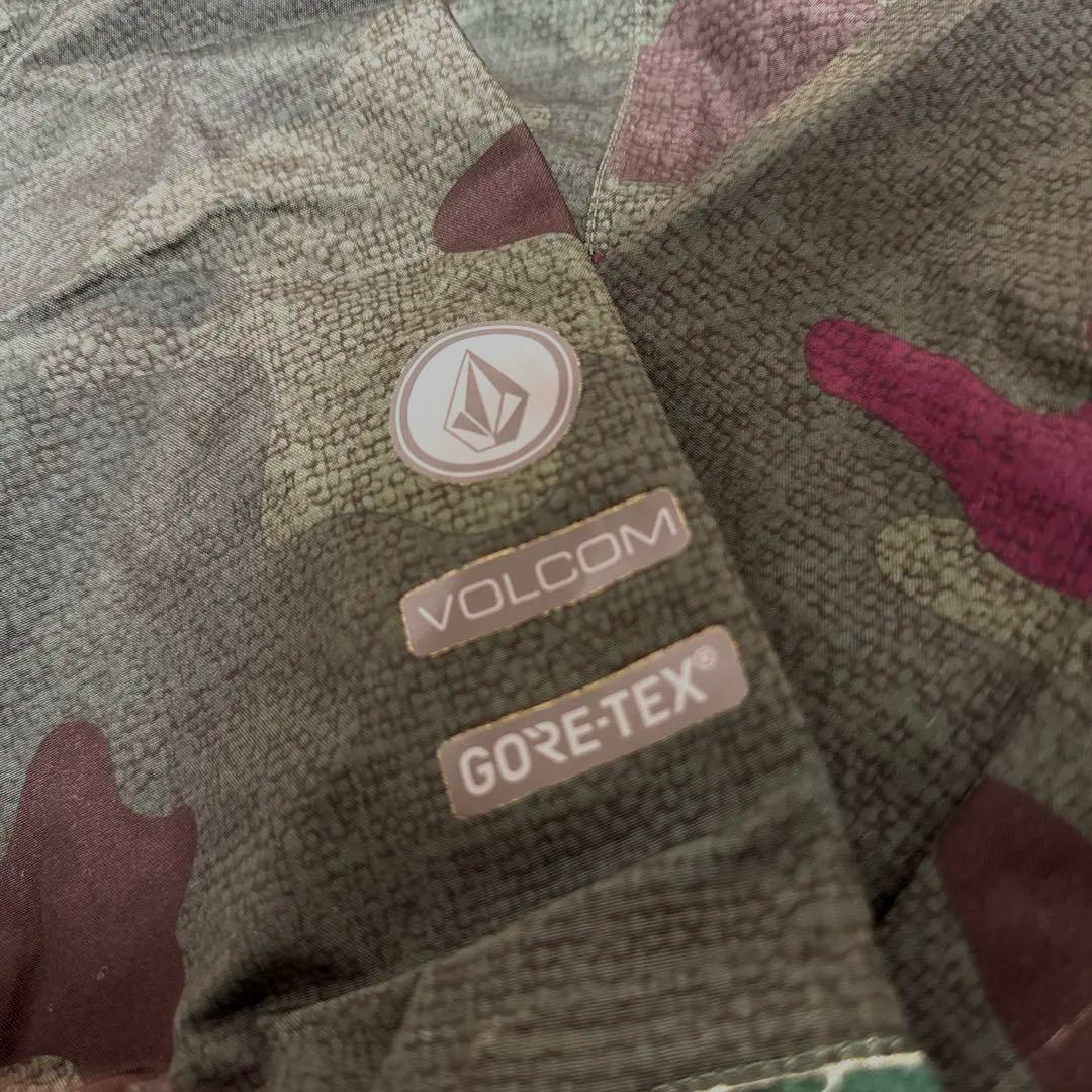 VOLCOM GORE-TEX 迷彩柄ジャケット Mサイズ