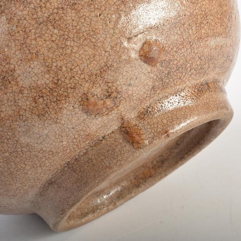 朝鮮美術　李氏朝鮮　後熊川茶碗　時代箱付　M　R7468