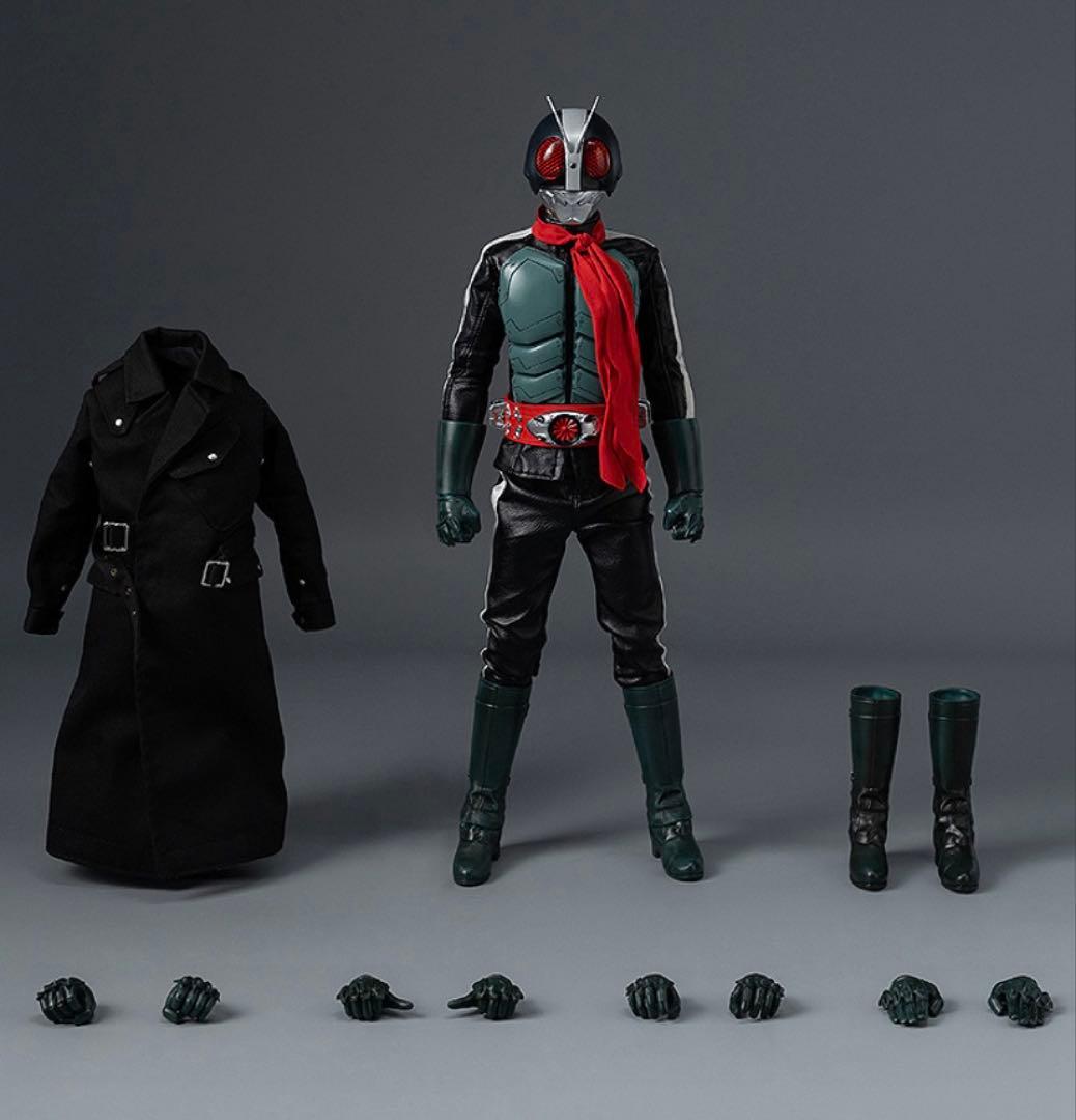 フィグゼロ シン仮面ライダー 1/6 仮面ライダー第2号＋第2号用サイクロン号