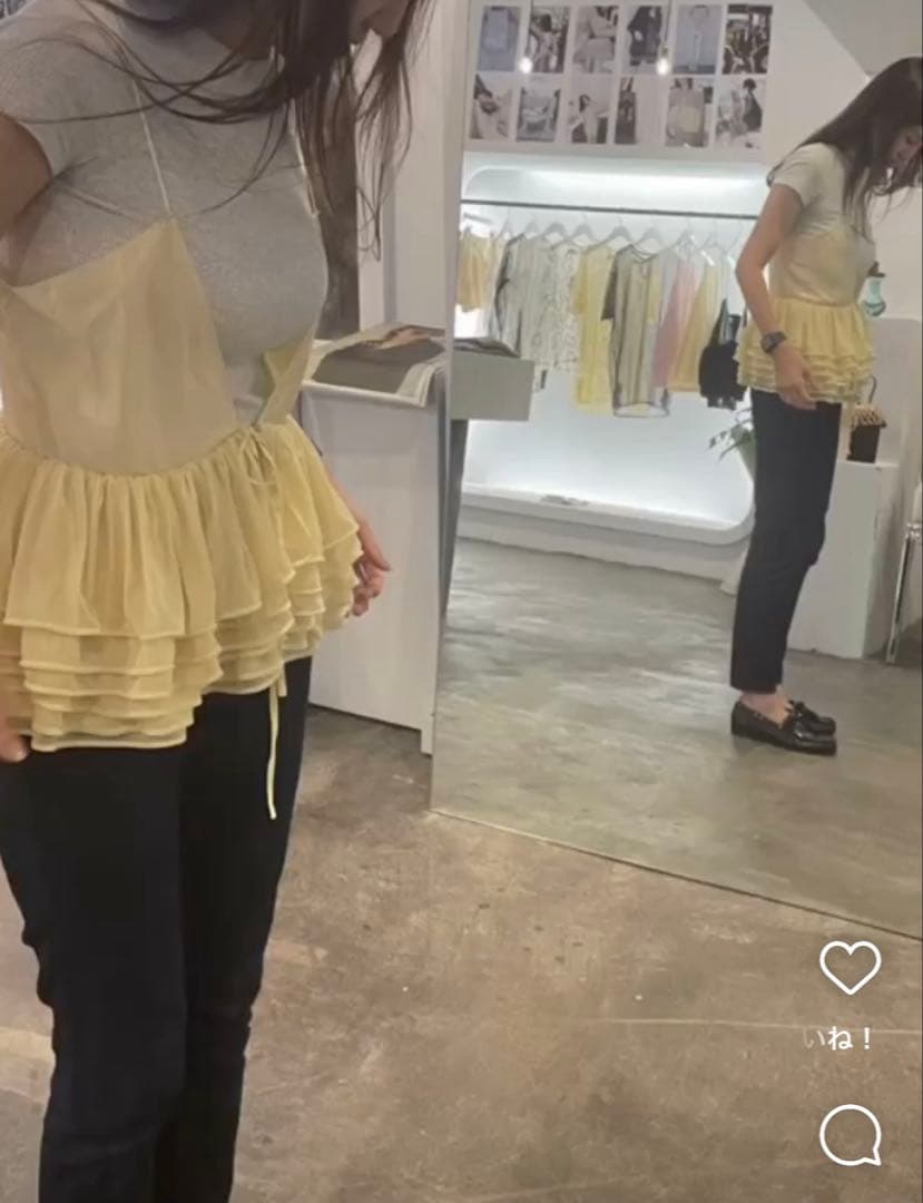 PoI Frillwrapskirtcamisole キャミソール　ビスチェ