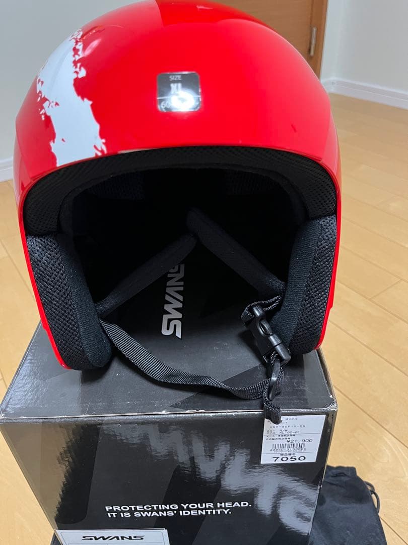 SWANS フルフェイスヘルメット レッド